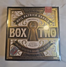 New- Box Two Neil Patrick Harris Escape Room Puzzles Codes Fun Challenges Sealed