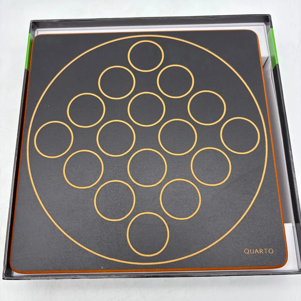 Juego de mesa de madera Quarto COMPLETO Gigamic 2013 Strategy Brown Foto 4 de 4