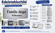 Türschild, Namensschild,personalisiert Edels...