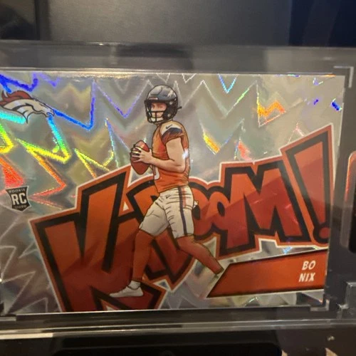 2024 Panini Absolute - Kaboom! Horizontal Bo Nix #9 (RC)