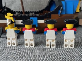 Vintage 80s-90s Pirate Lego Ship 6274 Caribbean Clipper 100% Complete