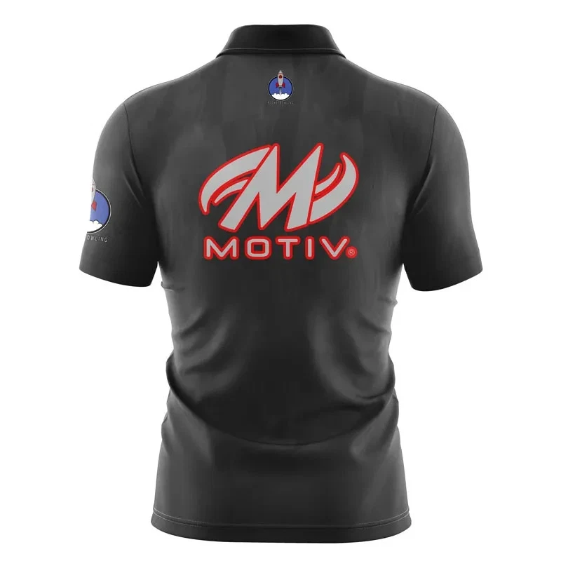 Custom Name* Motiv Venom Blackout Bowling Jersey - All Size - Image 2 of 4