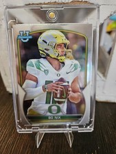 2022 Topps Bowman University Chrome Bo Nix #61 Oregon Ducks Football