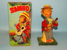 SAMBO WINDUP TOY ORIGINAL BOX ALPS JAPAN