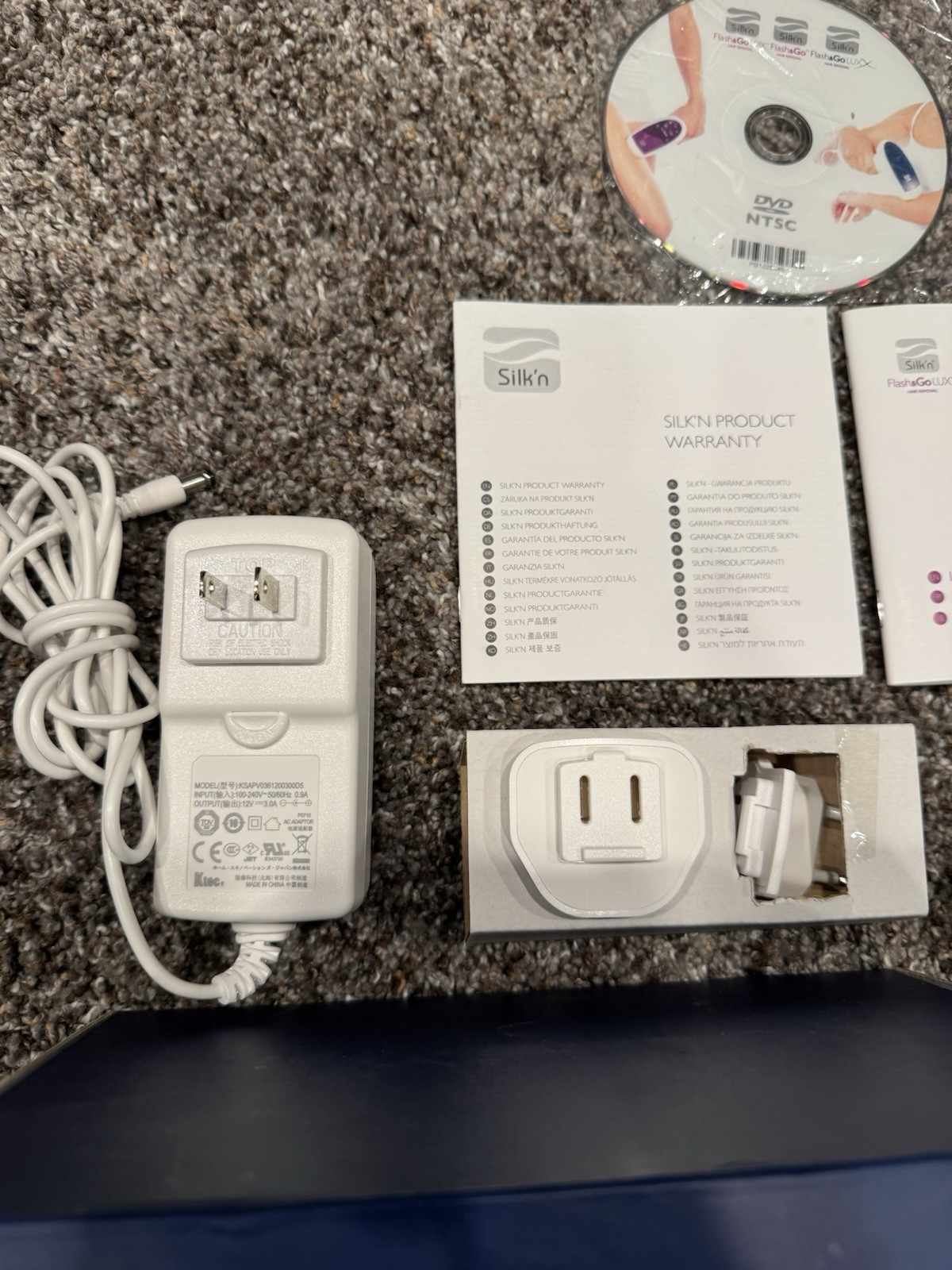 Silk'n Flash And Go Laser Permanent Hair Removal Home Portable System W/ Cord