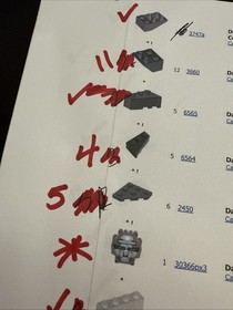 Lego Star Wars 7151 Sith Infiltrator Missing 6 Pieces