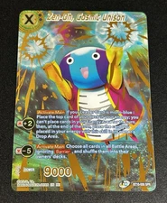 Dragon Ball Super CCG Zen-Oh Cosmic Unison SPR BT10-035 Gold Foil