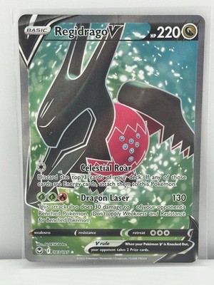 Regidrago V (Full Art) 183/195 Swsh12: Sword & Shield - Silver Tempest Holo