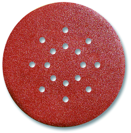 Dischi Abrasivi 225mm Grana 60 con Supporto Velcro - Offerta 16 Fori