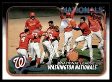 2024 Topps Washington Nationals Washington Nationals #417
