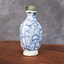 白玉古董中国鼻烟壶| eBay