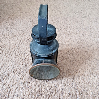 Vintage B.R. British Railroad Signallaterne 3 Farben