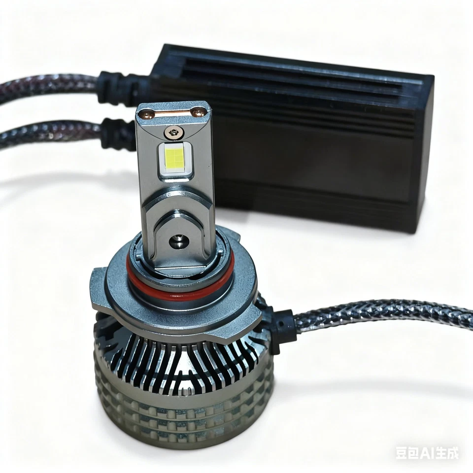 2X9005 LED Headlight Kit High Beam Bulbs 6000K Ultra-White Bright Foto 2 de 4