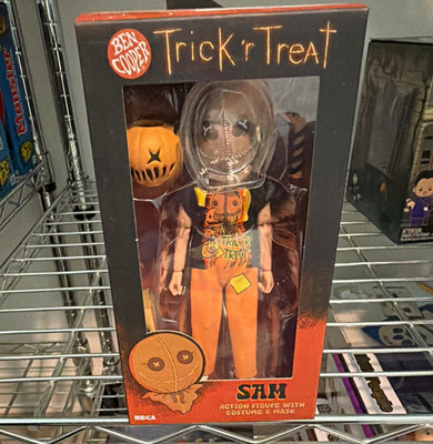 NECA Trick 'r Treat Sam Action Figure Boxed w/ Costume & Mask Included