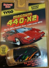 Tyco 9047 Magnum 440-X2 Ferrari F-40 HO Slot Cart NEW Mint