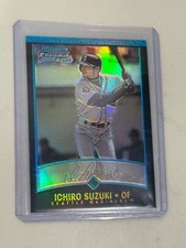 2001 Bowman Chrome Ichiro Suzuki Xfractor Japanese #351 card