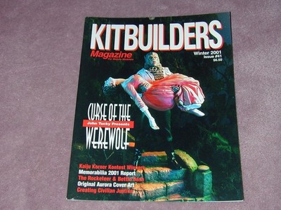 KITBUILDERS magazine # 41, Curse of the Werewolf, Kaiju Korner, KIT BUILDERS