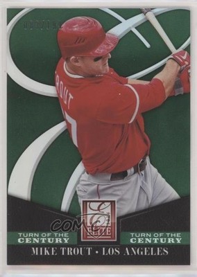 2014 Panini Donruss Elite Turn of the Century 83/199 Mike Trout #22 0r4