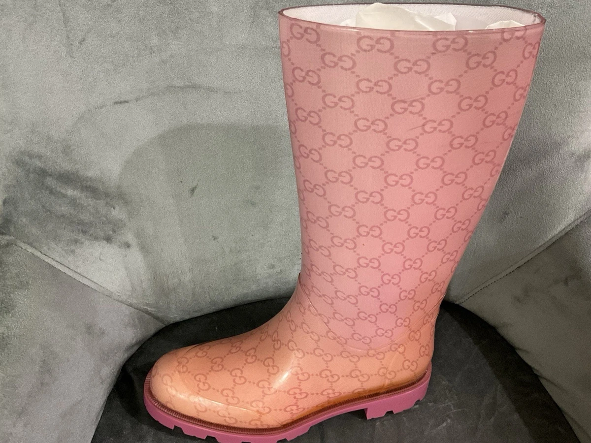 Gucci 雨靴女| eBay