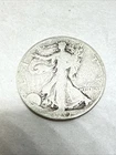 WALKING LIBERTY HALF DOLLAR , RANDOM YEAR???, Very Worn, No Date Or Partial Date