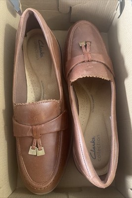 E WESTLYTNN BELLA TAN LEATHER CUIR BRUN BALANCE MAN MADE US 10 M UK 7 1/2 D