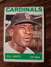 1964 TOPPS BILL WHITE / 2026 HOF BUCK O'NEIL AWARD