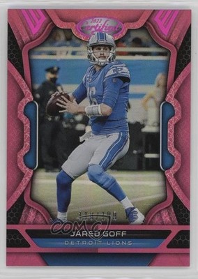 2022 Certified Mirror Pink /199 Jared Goff #33 1q0p