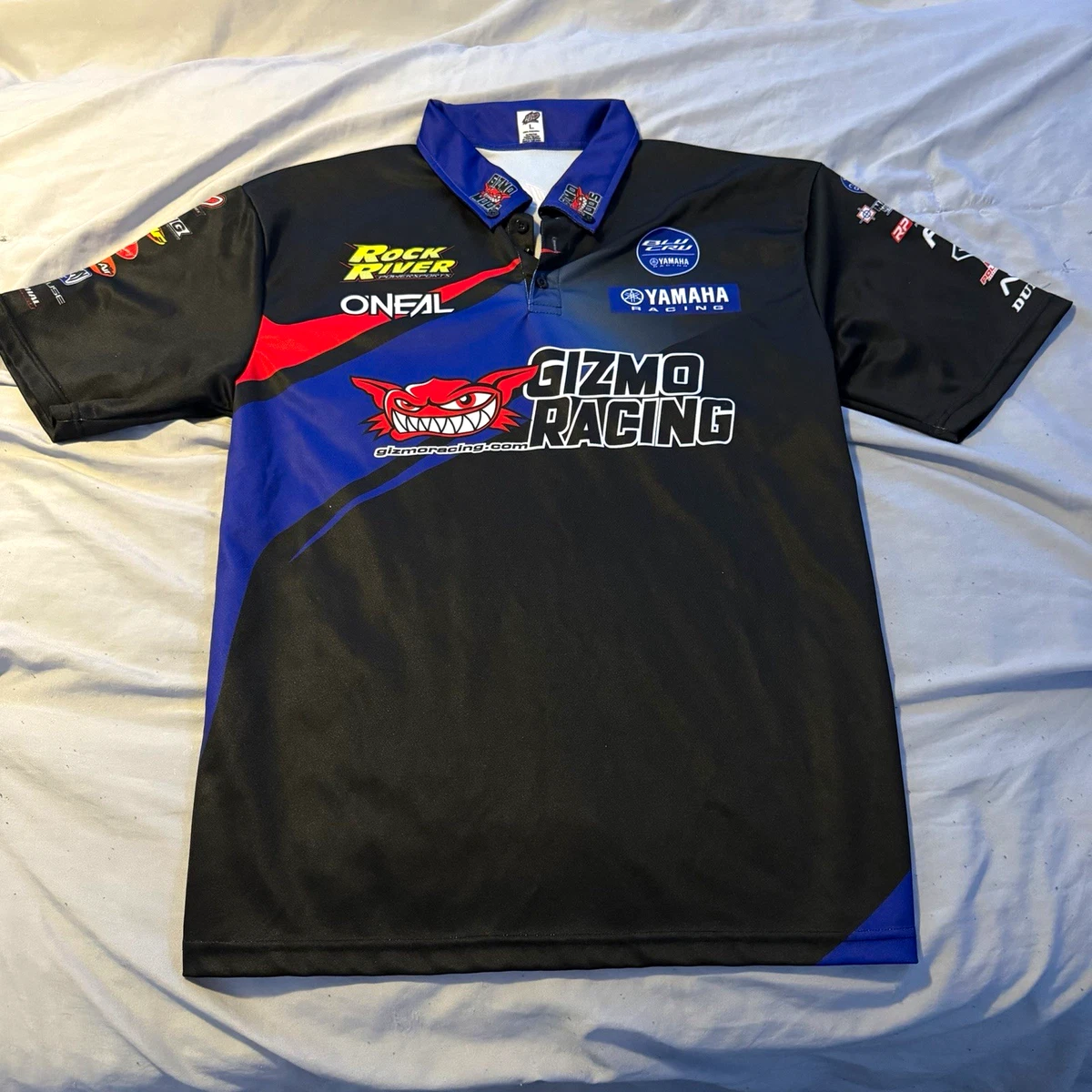 Yamaha Size L Blue Shirts for Men for sale | eBay