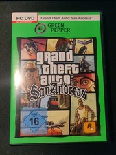 Grand Theft Auto GTA San Andreas - PC TEDESCO /DEUTSCHE.  USATO.