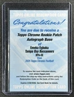 2025 Topps Chrome Emeka Egbuka Rookie Patch Autographs (RAW)