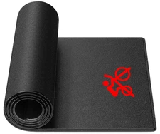 Bike Trainer Mat 6mm for Peloton, Treadmill & Row, Floor Protection Mat