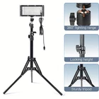22000Lumen Portable LED Work Light Flood Light with Tripod Stand Heavy Duty Base
