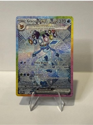 Pokémon Glaceon ex 150/131 SIR Prismatic Evolutions LP