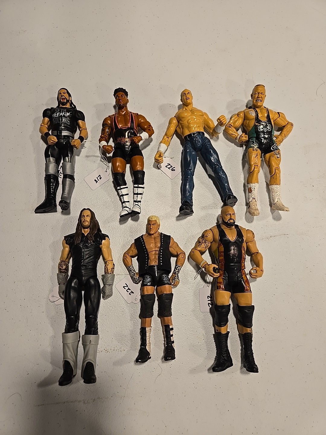 Wrestling Action Figure Lot of 7 (#10)