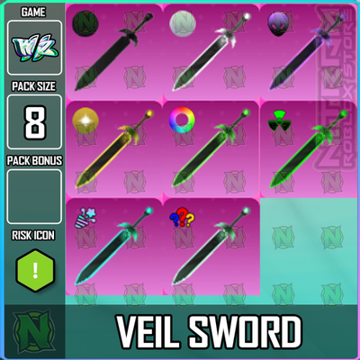 World Zero WZ - 8 PACK - VEIL SWORD MOUNT | eBay