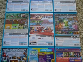 HUGE Nintendo Wii U Console & GamePad bundle WUP-101 (02), 9 Games, 2 DL games,