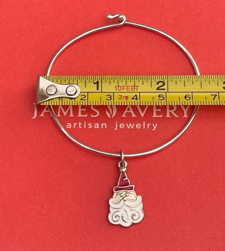 James Avery Emaille süßer Weihnachtsmann Charm an einem JA Haken am Armband - Bild 3 von 13