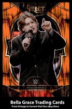 2023 Panini Select WWE William Regal #99 Legends Concourse Orange Flash Prizm