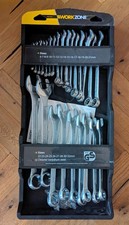 WORKZONE heavy duty Spanner Set 25 Piece Xtra Large