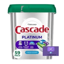   Cascade Platinum Action Pacs Dishwasher Detergent - Fresh
