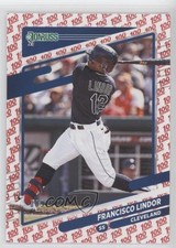 2021 Panini Donruss One Hundred 9/100 Francisco Lindor (Batting) #139 0kz8