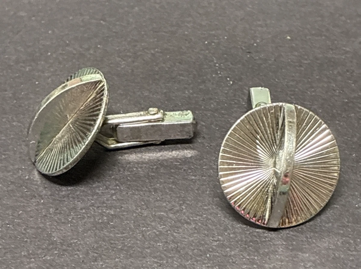 Swank Sterling Silver Cufflinks for Men for sale - eBay