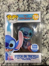 Funko POP! Disney Lilo & Stitch: STITCH ON TRICYCLE #784 Funko Shop Exclusive