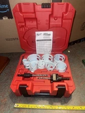 Milwaukee 49-22-4025 General Purpose Hole Dozer Hole Saw Kit Missing Pilot Bits