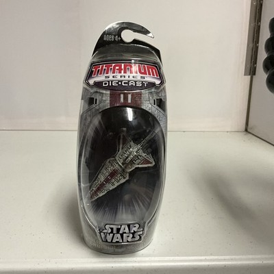 BRAND NEW Star Wars: Titanium Series Die Cast - Republic Attack Cruiser