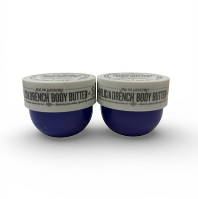 Sol de Janeiro Delicia Drench Body Butter Cheirosa 59 0.84 oz /25ml x2 No Box