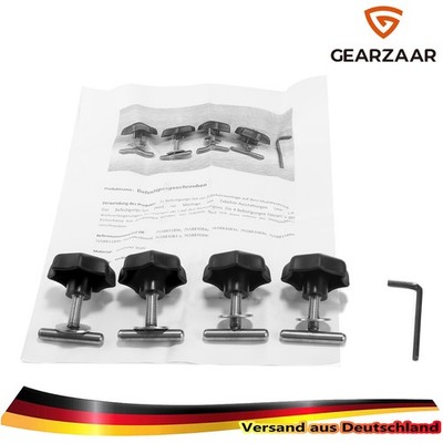 Befestigungsschrauben Multiflexboard Edelstahl 50mm Rastschiene für VW T5 T6