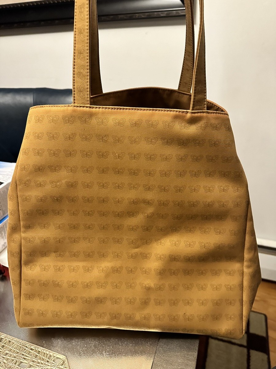 Vintage Bottega Veneta Butterfly Brown Canvas Tote Bag | eBay Vintage Bottega Veneta Butterfly Brown Canvas Tote Bag | eBay