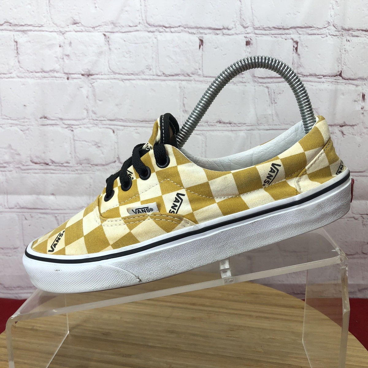Vans Authentic Vans Era Checkerboard Yellow Vans Era Checkerboard