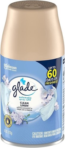 Glade Clean Lenin Automatic Spray Air Freshener Refill, 6.2 Oz (Pack of 4) - Picture 5 of 6